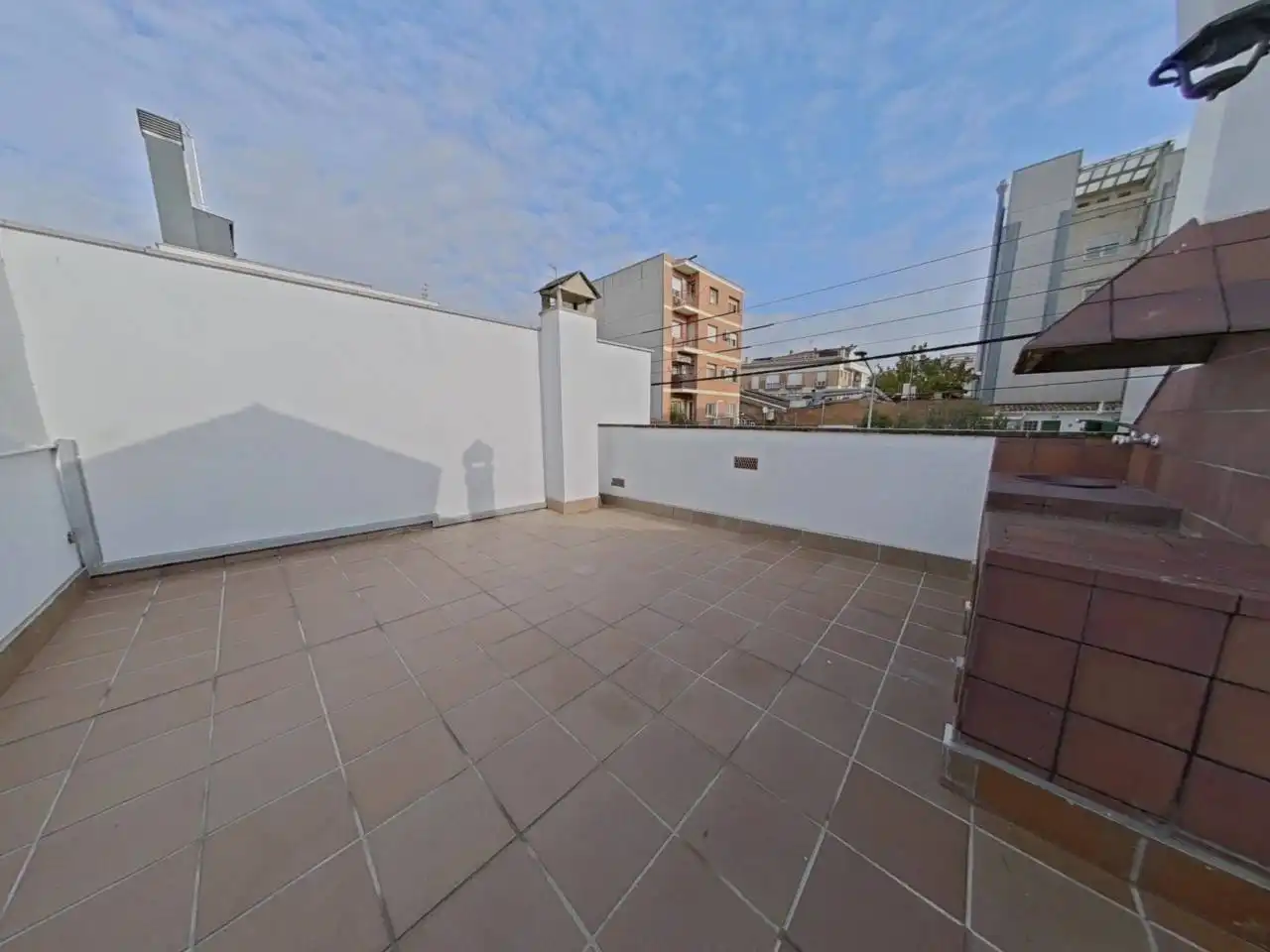 Terrassa de Casa adosada en venda en Centre