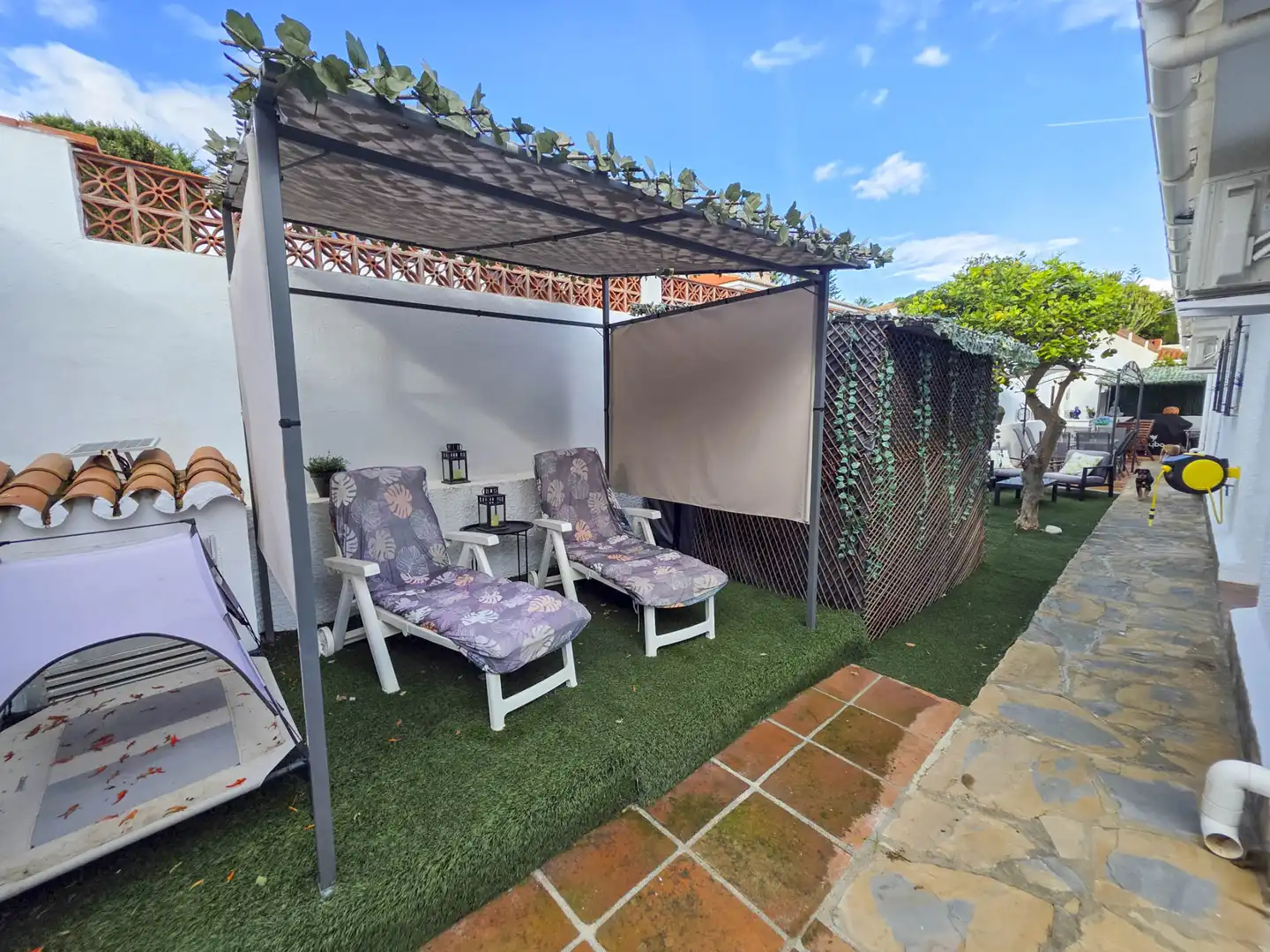 Terrace of Houses for sale in Manilva  with Air Conditioner, Private garden and Terrace
