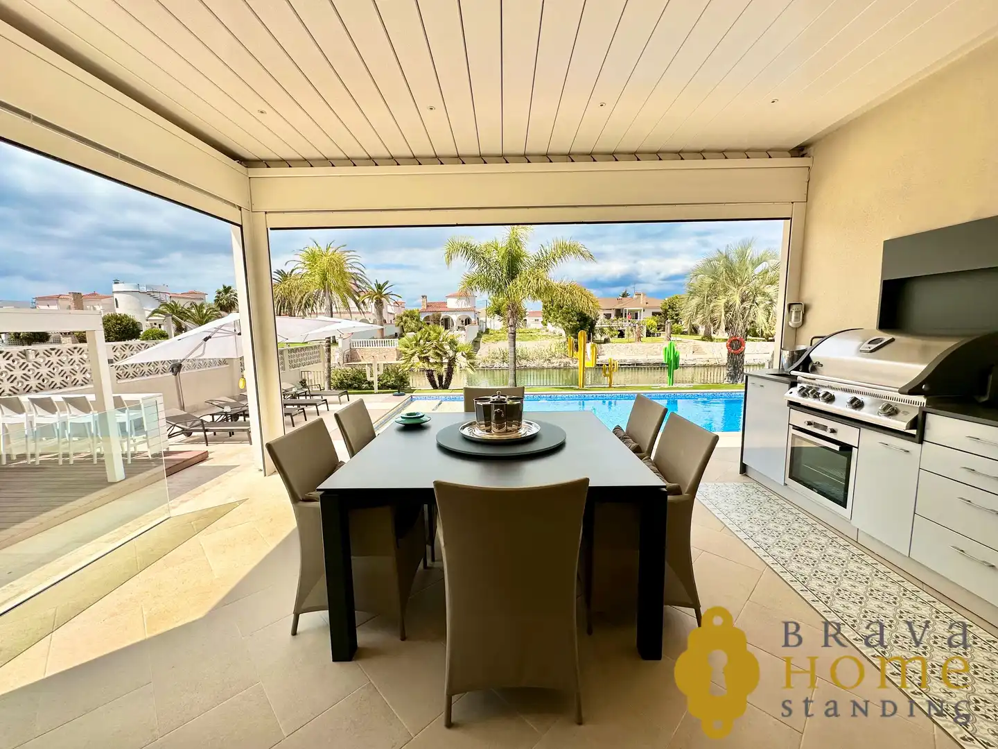 Terrace of Houses for sale in Empuriabrava  with Air Conditioner, Heating and Private garden