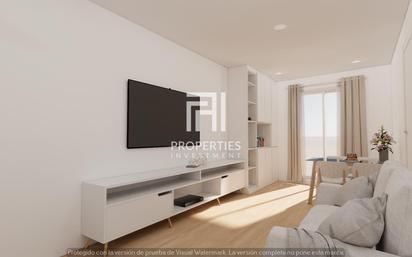 Living room of Flat for sale in  Barcelona Capital  with Air Conditioner, Heating and Balcony