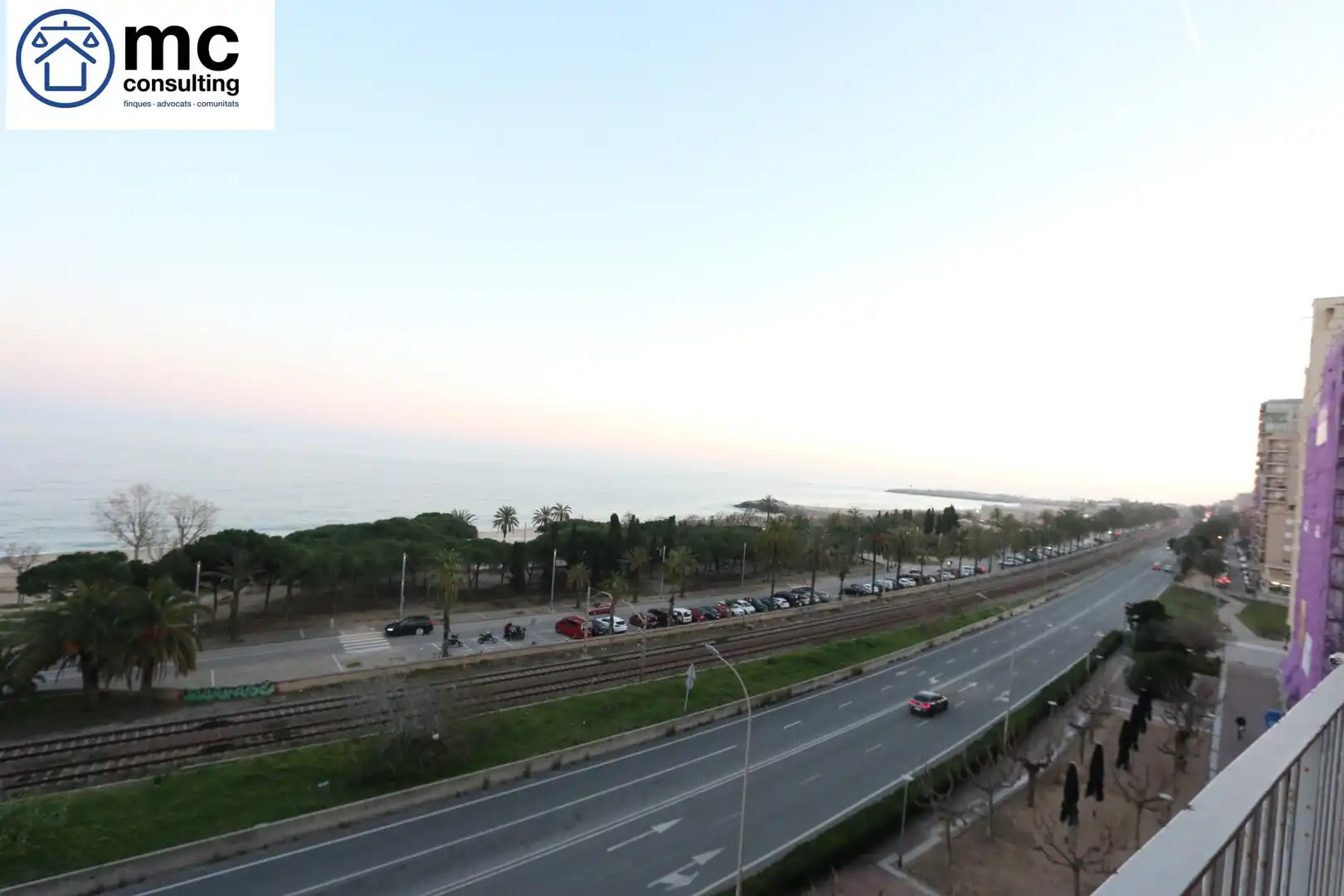 Exterior view of Flat for sale in Mataró  with Terrace and Balcony