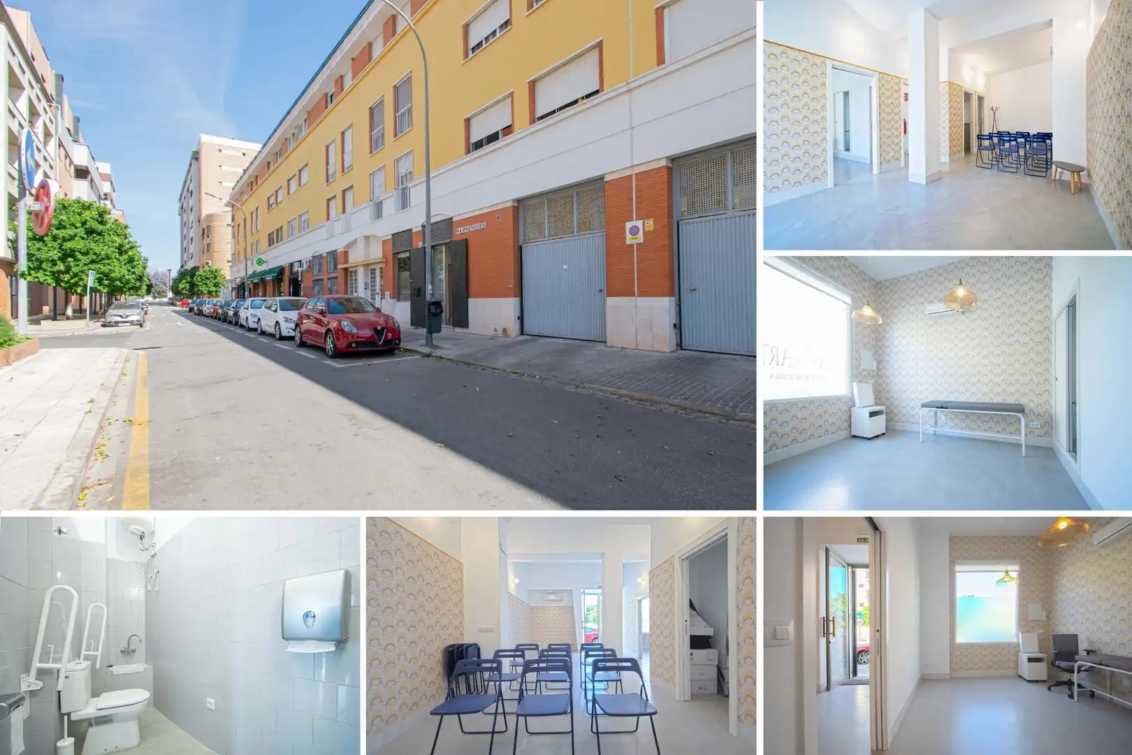 Exterior view of Commercial properties for sale in Sevilla  with Air Conditioner