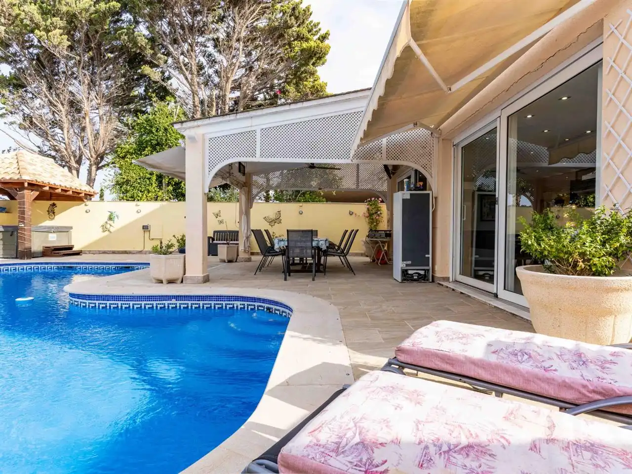 Swimming pool of Houses for sale in Garrucha  with Heating, Private garden and Storage room