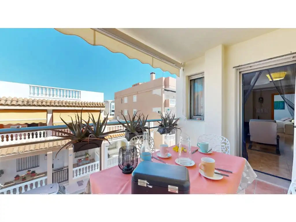 Terraza de Apartamento en venta en Chilches / Xilxes con Aire acondicionado, Terraza y Amueblado