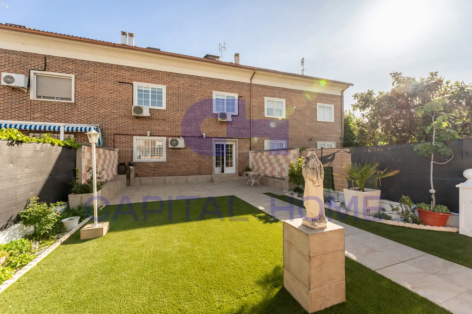 Garden of Houses for sale in Azuqueca de Henares  with Air Conditioner, Heating and Storage room