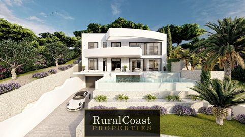 Preciosa villa con 500m2 y 1270m2 de parcela, 4 dormitorios, 5 baños, piscina y vistas increíbles en Altea Hills