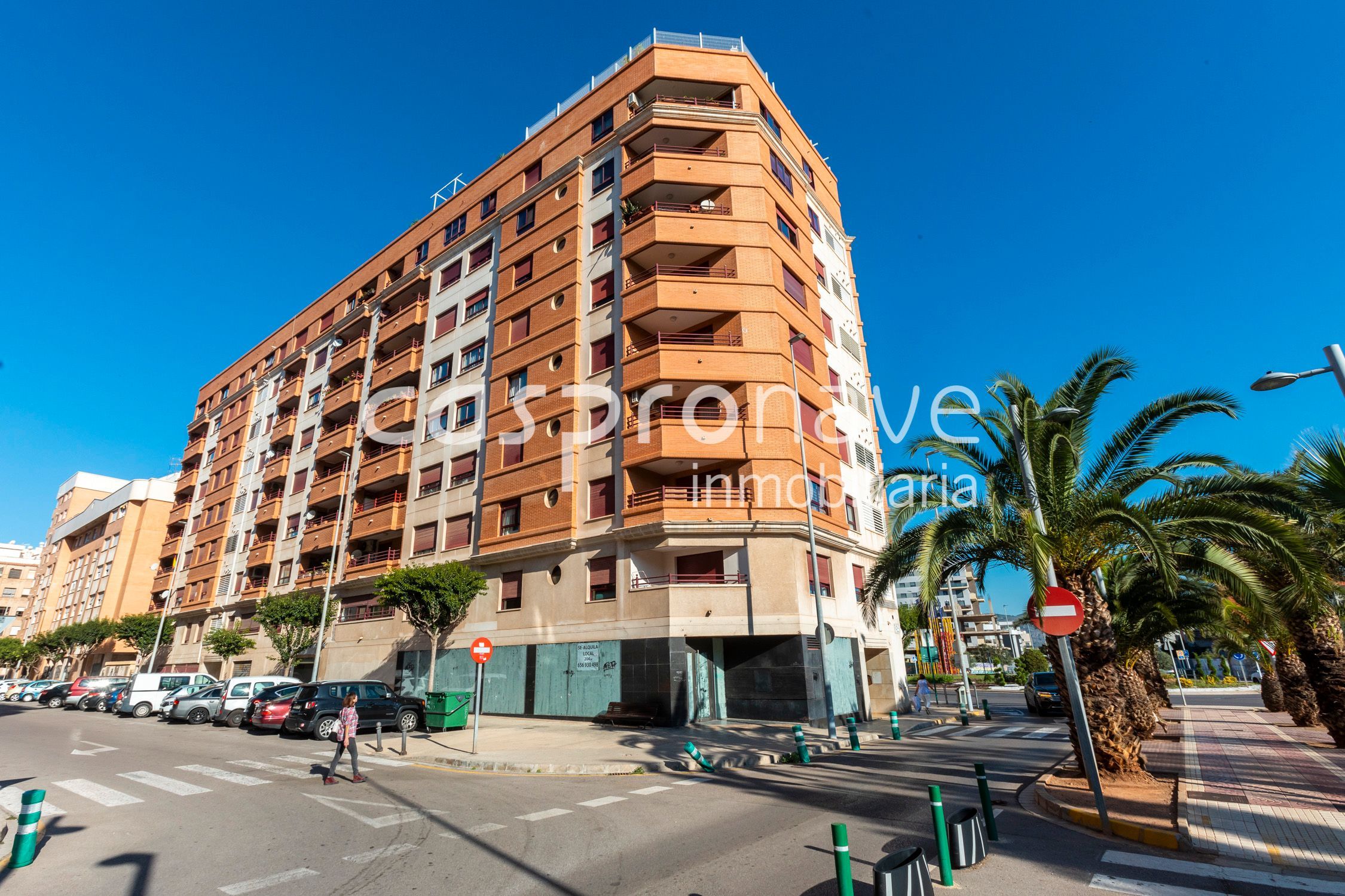 Exterior view of Duplex for sale in Castellón de la Plana / Castelló de la Plana  with Air Conditioner, Parquet flooring and Terrace