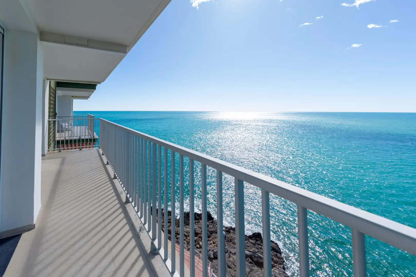 Terrassa de Apartament en venda en Oropesa del Mar / Orpesa amb Terrassa, Traster i Moblat