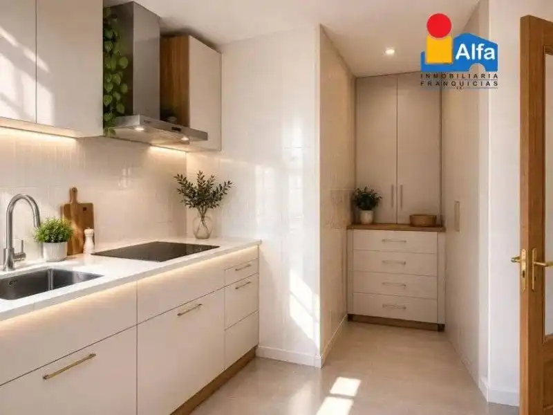 Cocina de Piso en venta en Cáceres con Aire acondicionado, Jardín privado y Terraza
