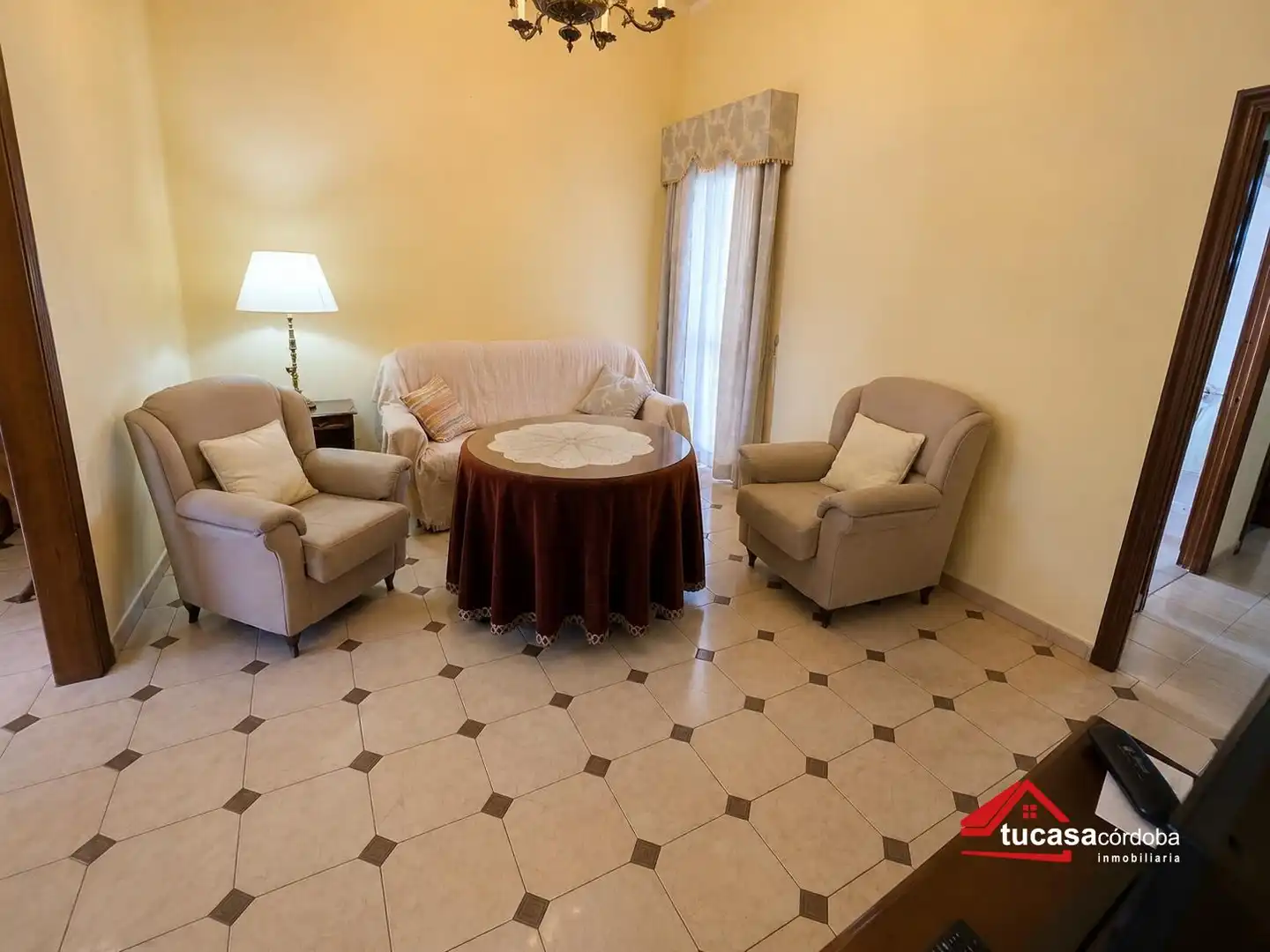 Sala de estar de Piso en venta en Córdoba con Aire acondicionado, Calefacción y Terraza