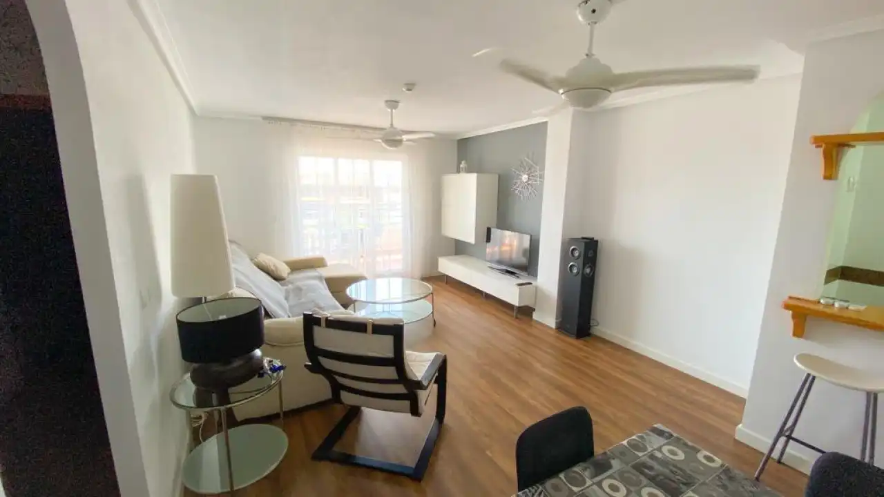 Sala de estar de Piso en venta en Pilar de la Horadada con Aire acondicionado, Calefacción y Terraza
