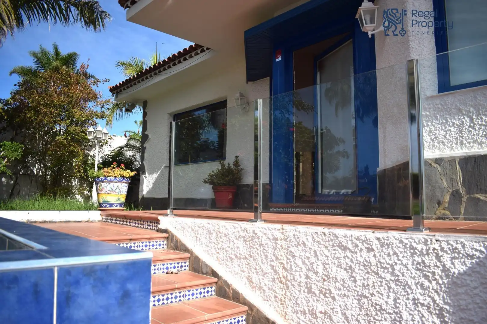 Vista exterior de Casa o chalet en venta en Puerto de la Cruz con Aire acondicionado, Jardín privado y Terraza