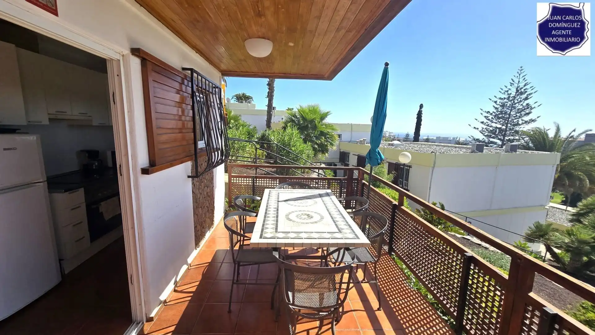 Terrace of Apartments for rent in San Bartolomé de Tirajana  with Terrace, Furnished and Community pool