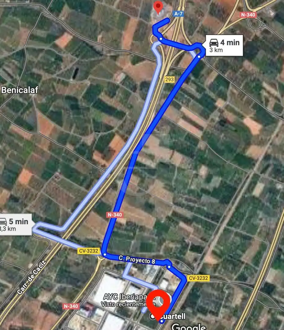Industrial land for sale in Quartell, imagen 6
