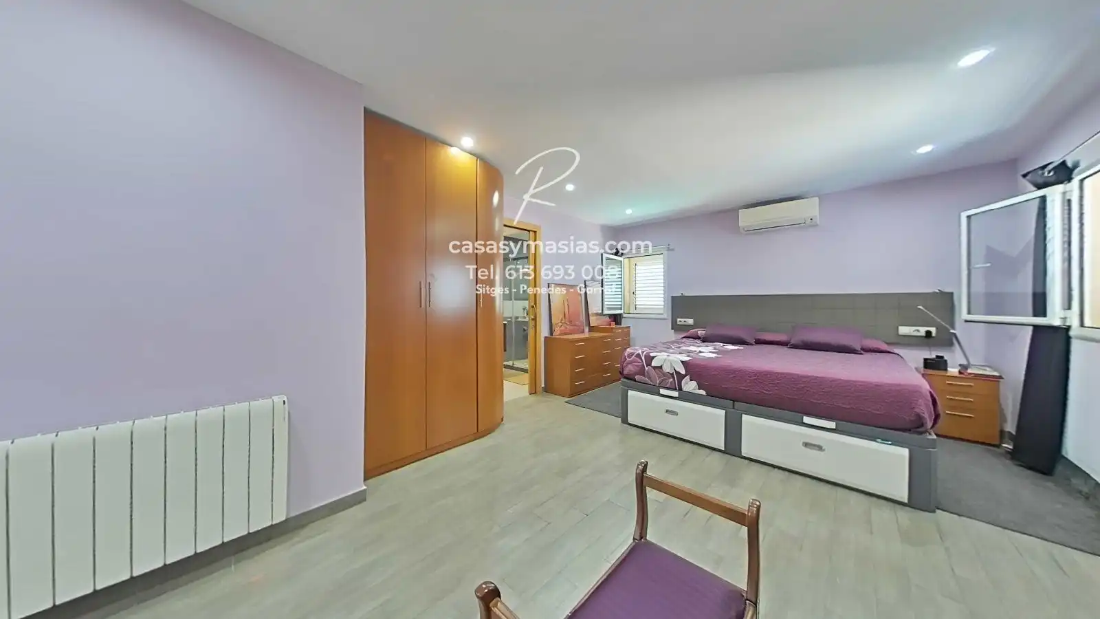 Dormitori de Casa o xalet en venda en Sant Pere de Ribes amb Aire condicionat, Calefacció i Jardí privat