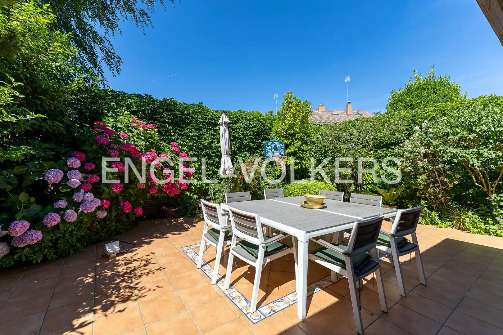 Terraza de Casa o chalet en venta en Pozuelo de Alarcón con Aire acondicionado, Calefacción y Jardín privado