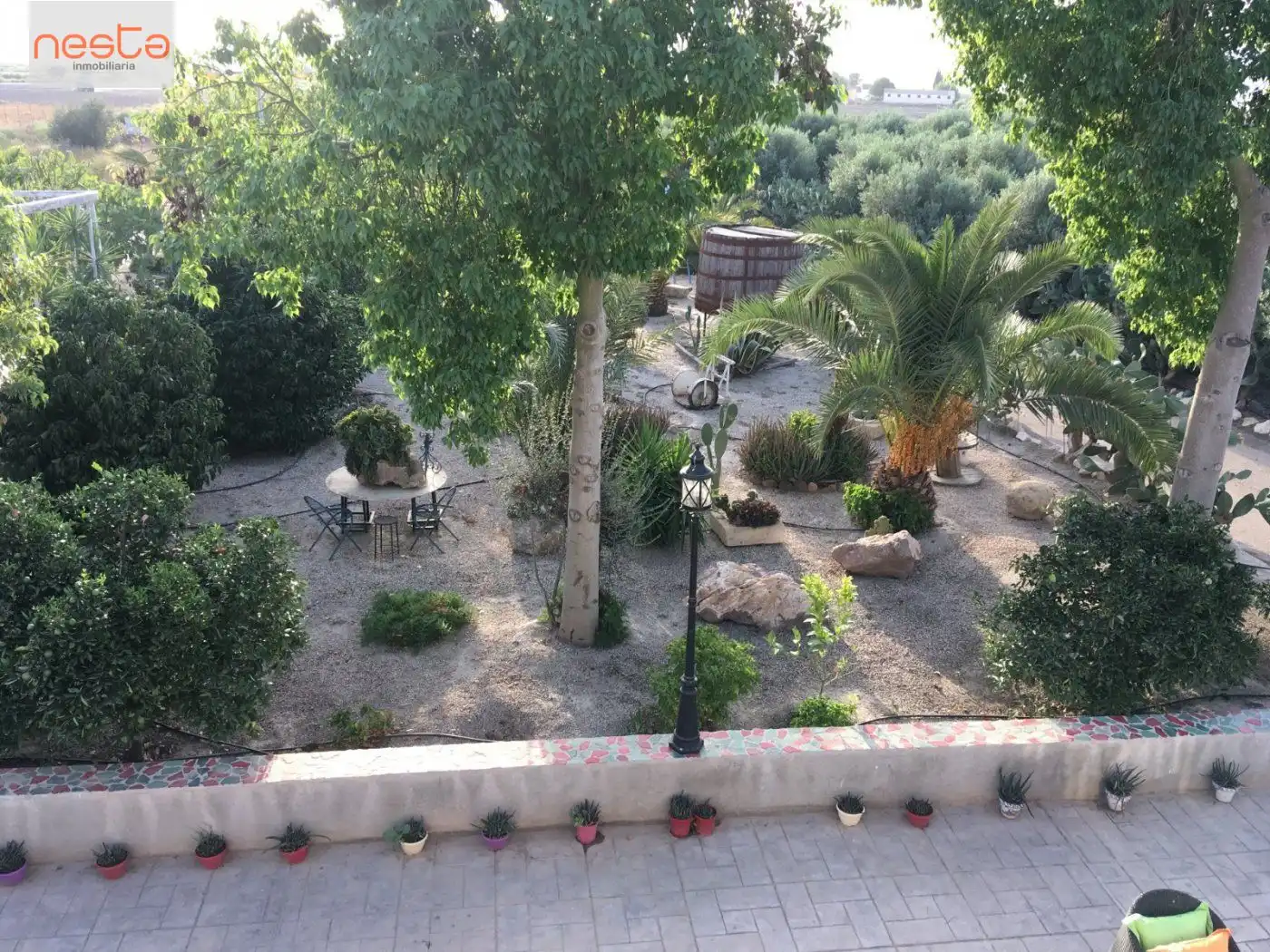 Jardí de Finca rústica en venda en Lorca amb Aire condicionat, Jardí privat i Moblat