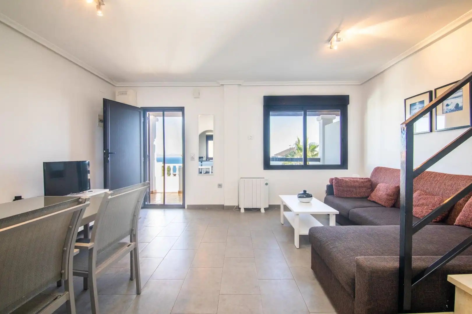 Sala de estar de Casa o chalet en venta en Santa Pola con Calefacción, Jardín privado y Terraza