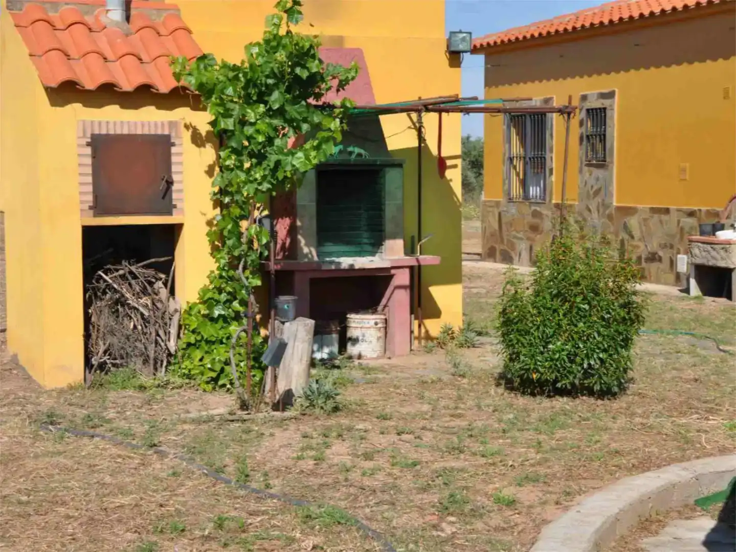 Jardín de Casa o chalet en venta en Zalamea de la Serena con Aire acondicionado, Jardín privado y Amueblado