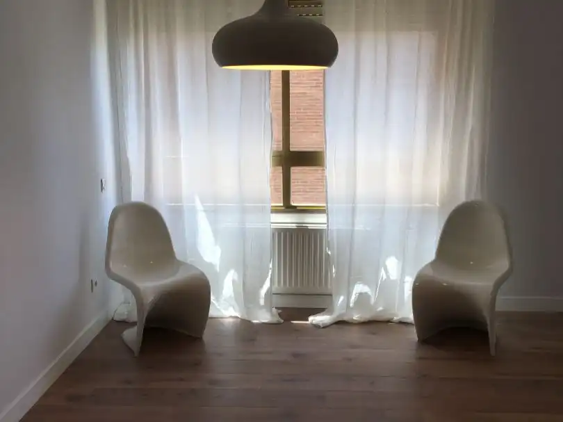 Wohnzimmer von Wohnung zum Verkauf in  Madrid Capital mit Klimaanlage und Terrasse