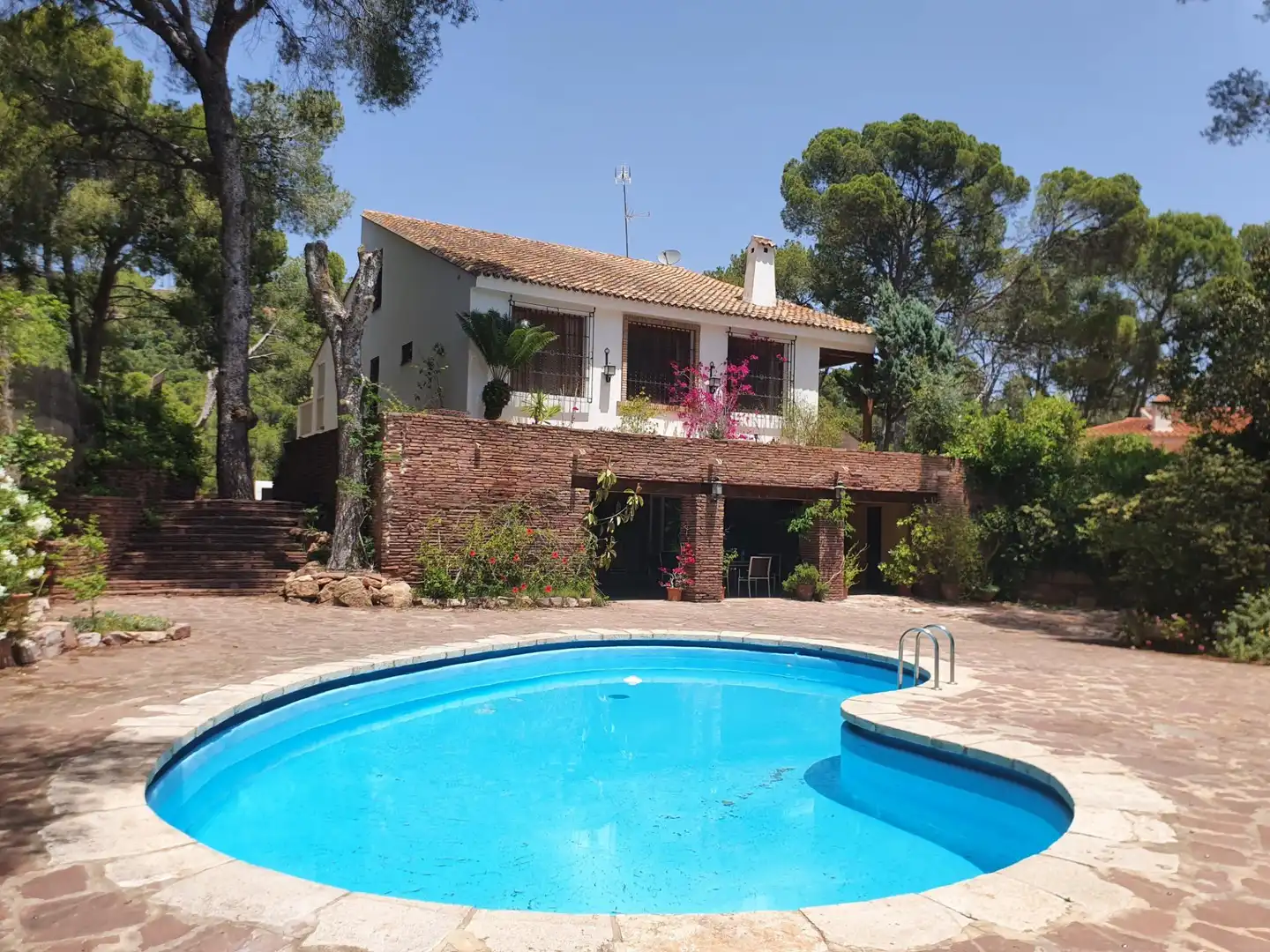 Piscina de Casa o chalet en venta en Náquera con Aire acondicionado, Jardín privado y Parquet