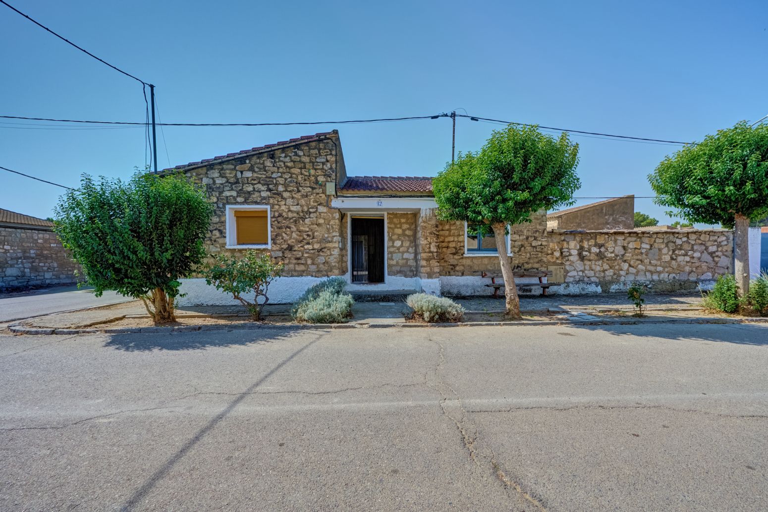 Vista exterior de Casa o xalet en venda en Sádaba amb Jardí privat i Traster