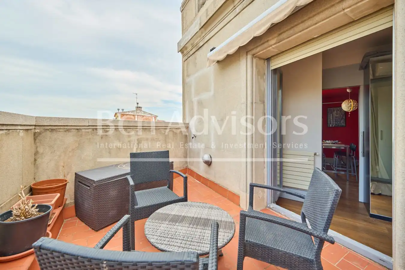Terrace of Attic for sale in Barcelona  with Air Conditioner, Heating and Parquet flooring