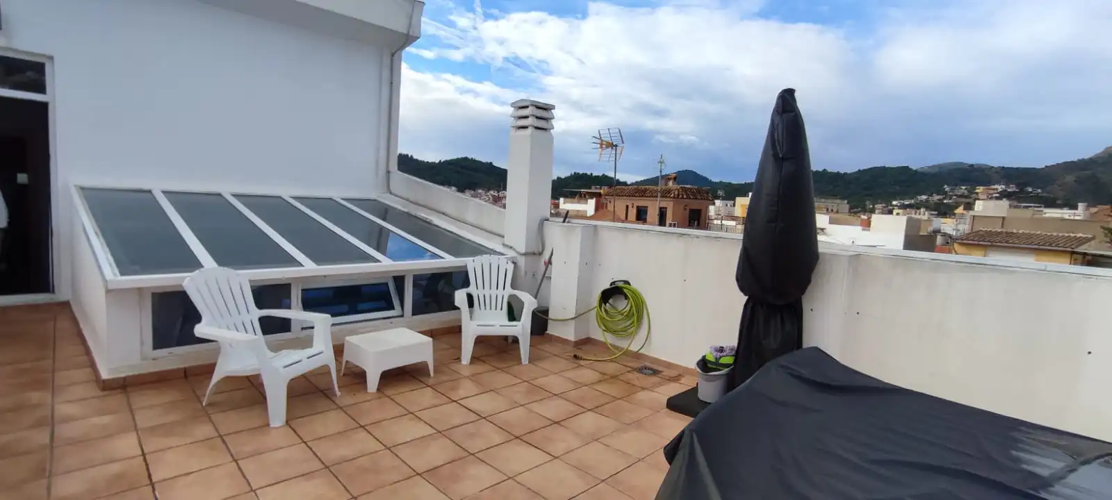 Terrassa de Casa adosada en venda en La Vall d'Uixó amb Aire condicionat i Terrassa