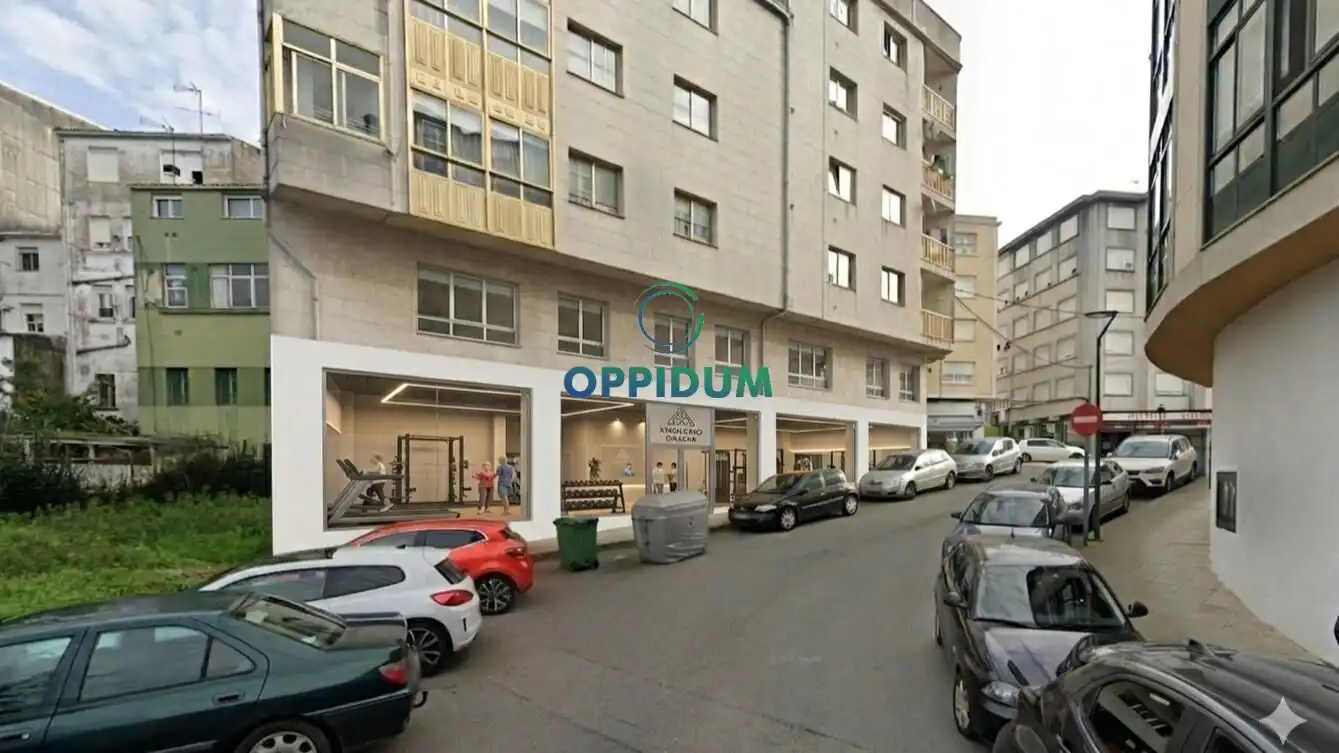 Vista exterior de Local en venda en Betanzos