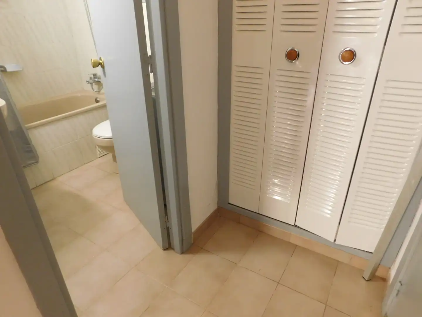 Baño de Estudio de alquiler en Roses con Amueblado, Horno y Lavadora