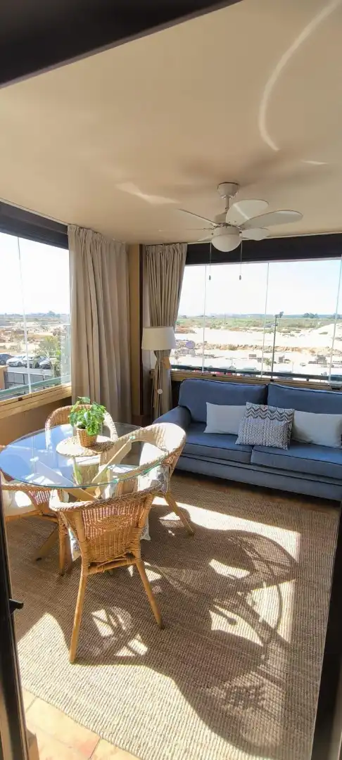 Living room of Flat for sale in Ayamonte  with Private garden, Terrace and Furnished