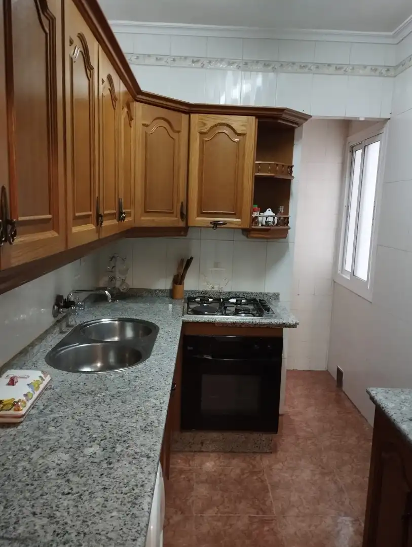 Kitchen of Flat for sale in Cabra  with Storage room, Furnished and TV