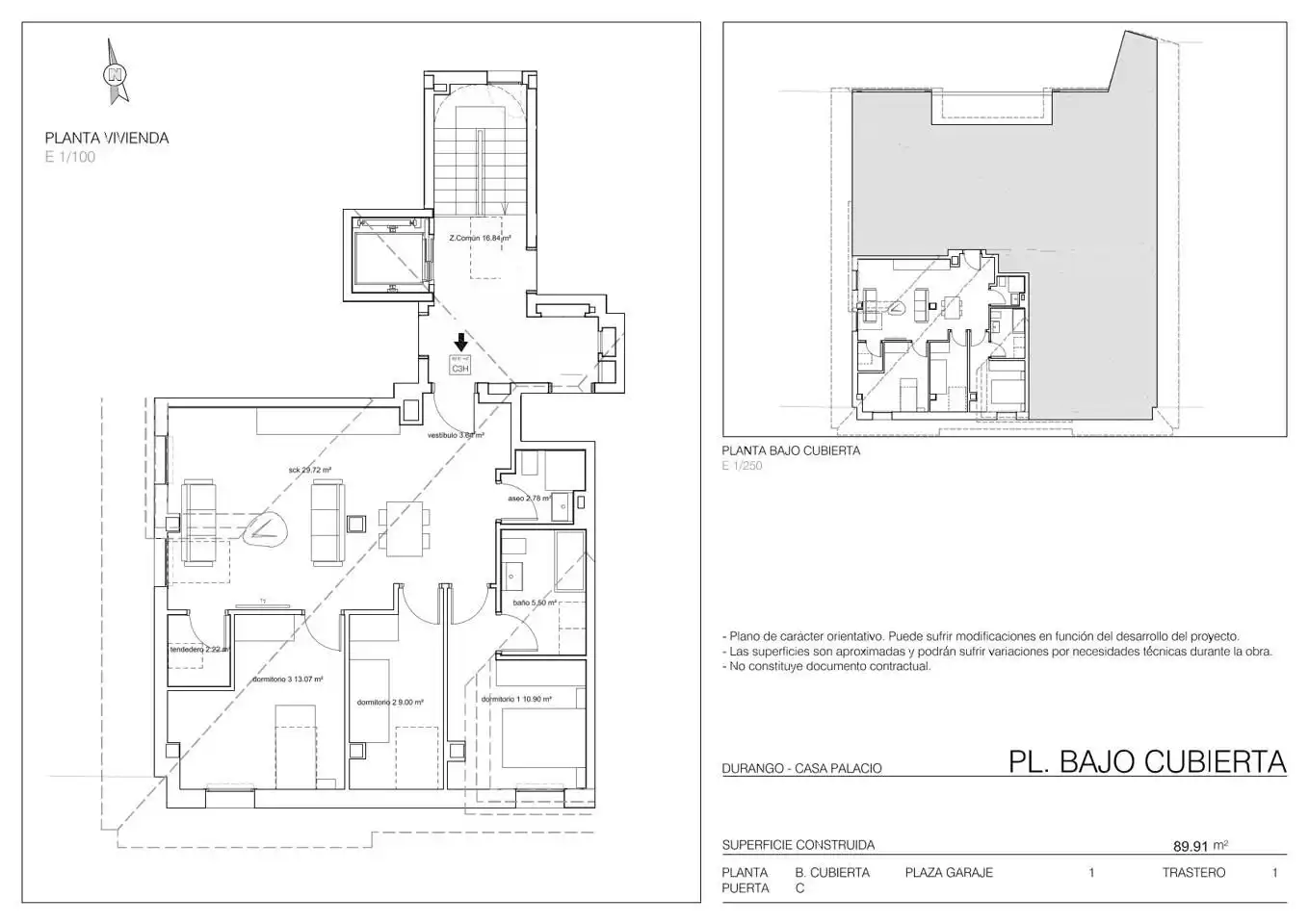 Piso con ascensor en venta en Durango, imagen 5