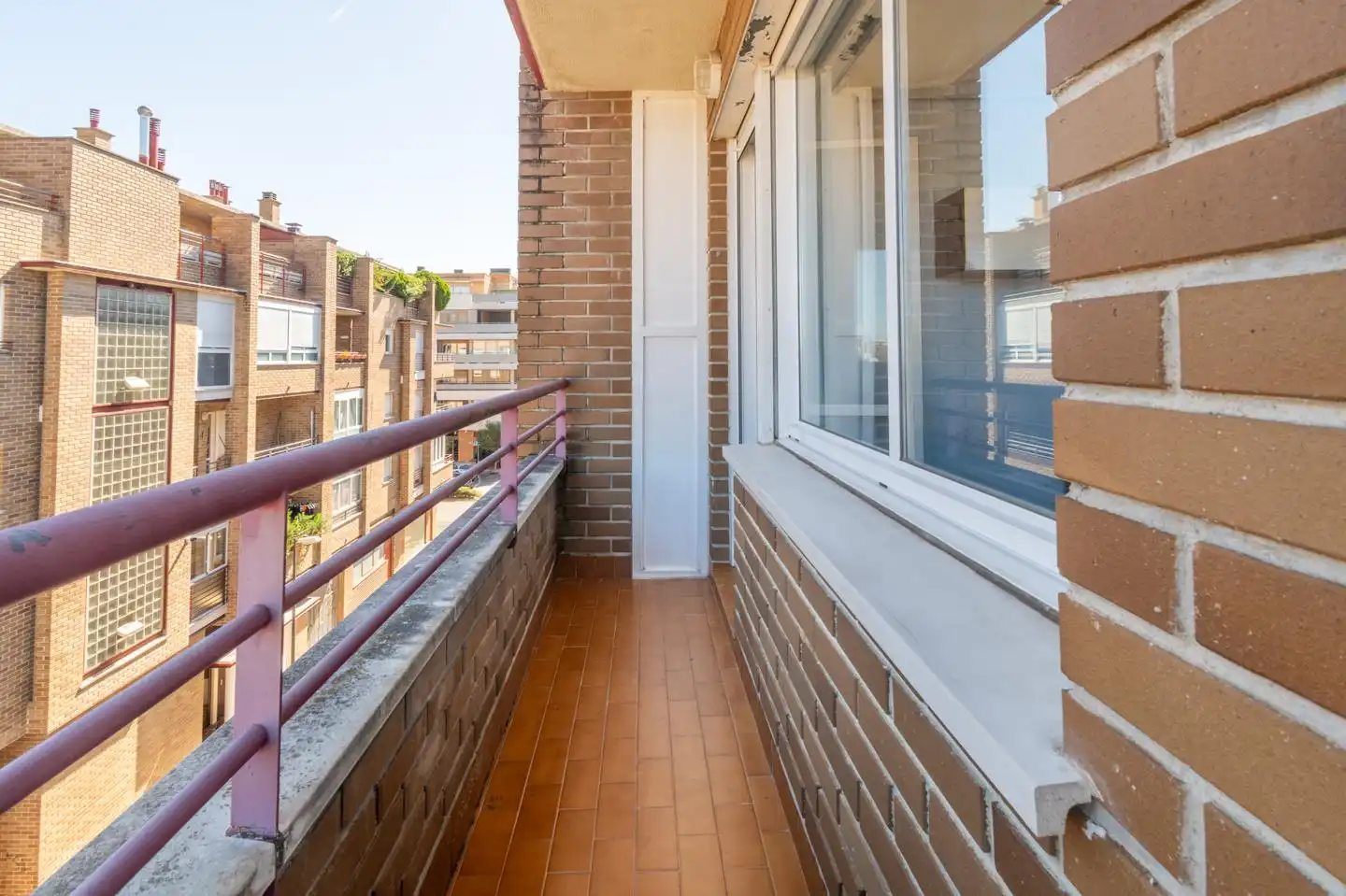 Terraza de Piso de alquiler en Barañáin / Barañain con Calefacción, Parquet y Trastero