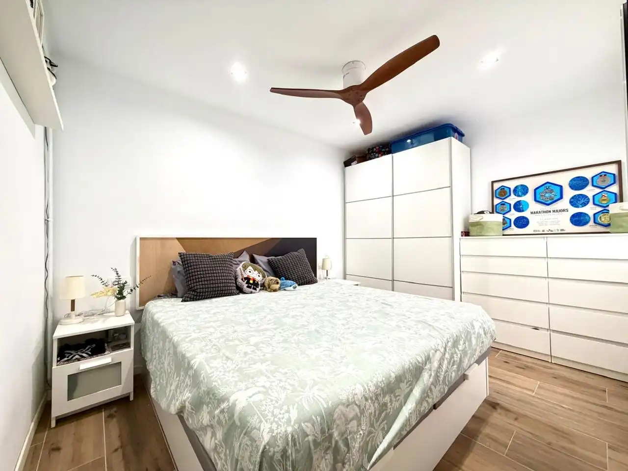 Bedroom of Flat for sale in Arenys de Mar  with Air Conditioner and Furnished