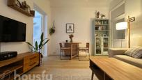 Living room of Flat for sale in  Madrid Capital  with Air Conditioner and Heating