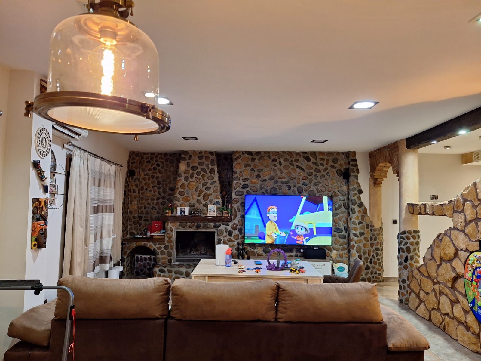 Living room of Flat for sale in Torredonjimeno  with Air Conditioner, Heating and Terrace