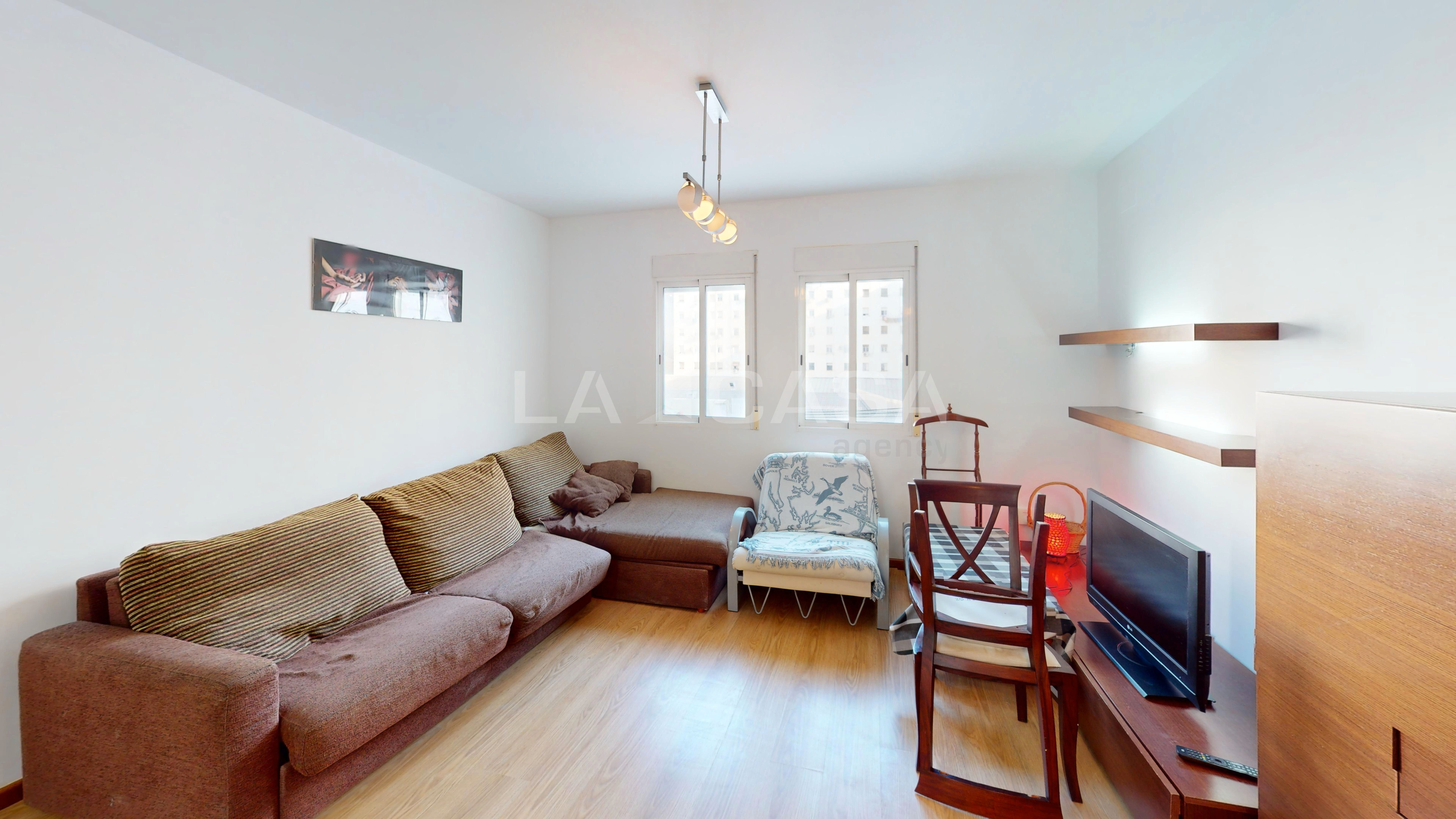 Living room of Flat for sale in  Valencia Capital