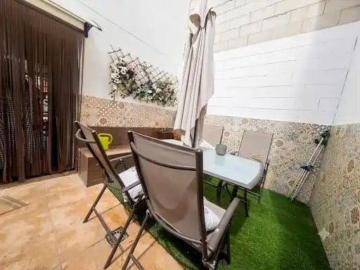 Terraza de Casa o chalet en venta en Plasencia con Aire acondicionado y Jardín privado