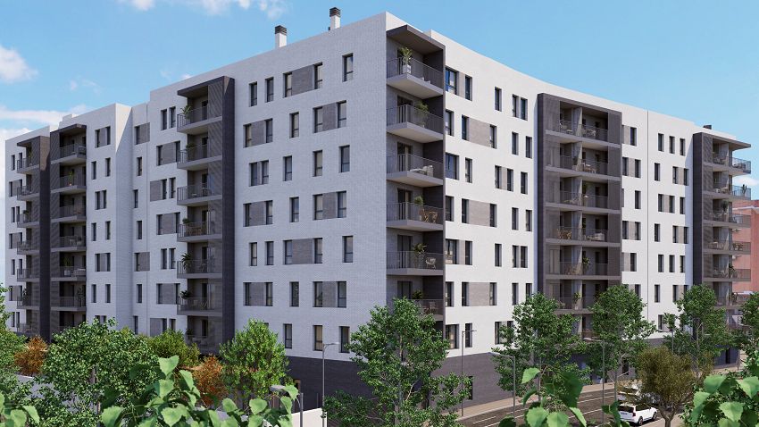 Exterior view of Flat for sale in  Sevilla Capital  with Terrace, Storage room and Community pool