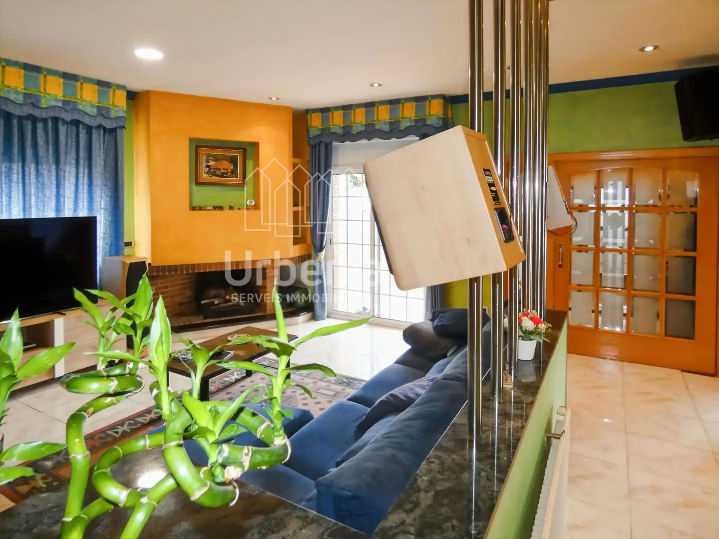 Sala de estar de Casa o chalet en venta en Premià de Mar con Aire acondicionado, Calefacción y Piscina