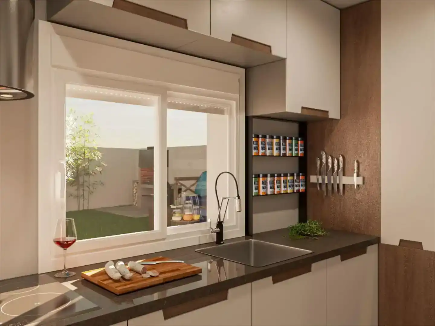 Cuina de Loft en venda en Málaga amb Jardí privat