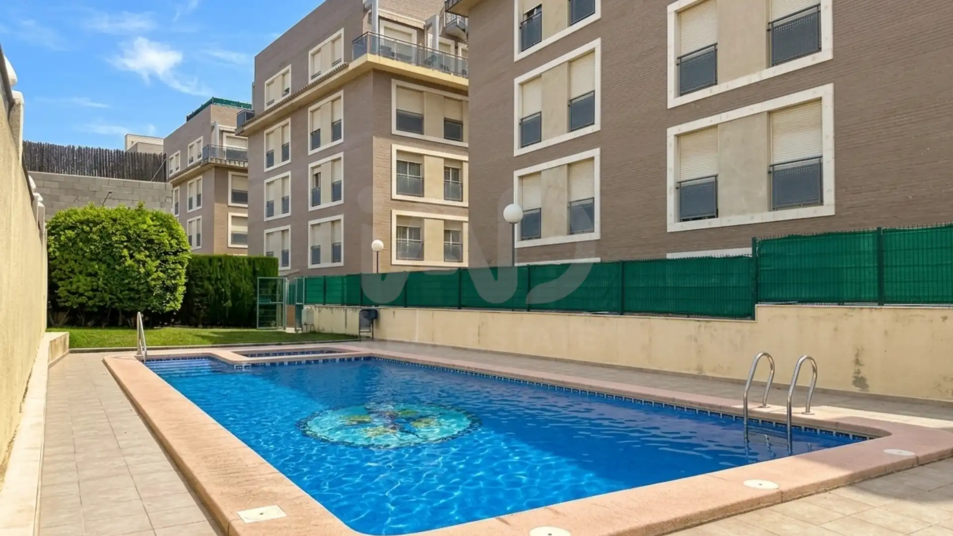 Swimming pool of Flat for sale in Pedreguer  with Air Conditioner, Heating and Swimming Pool