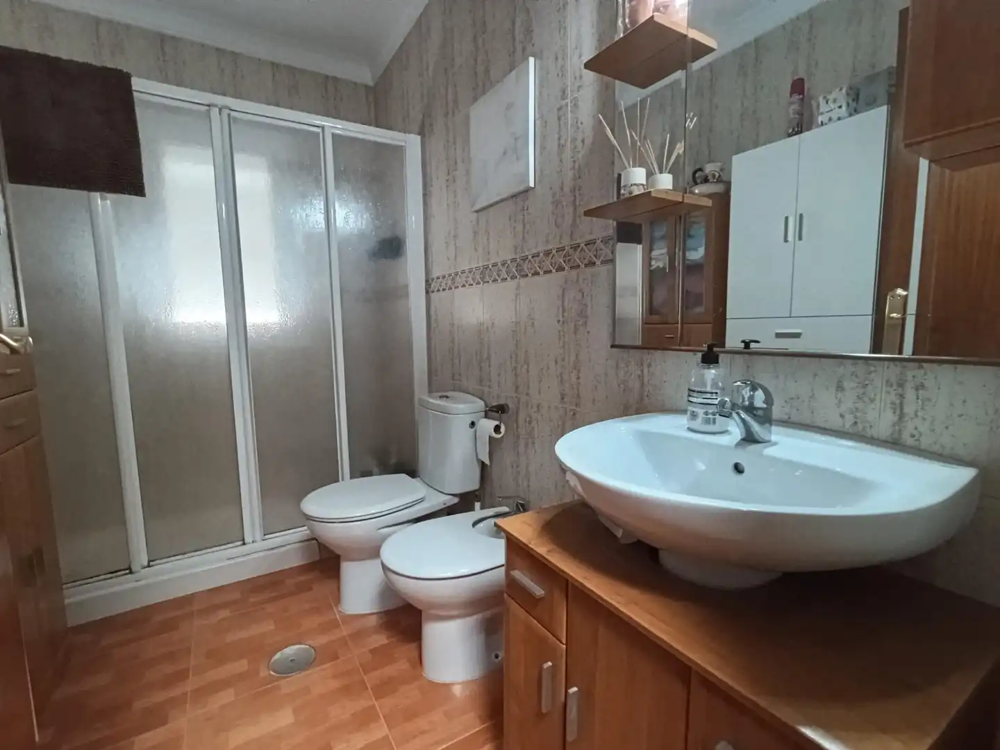 Bany de Casa o xalet en venda en El Ejido amb Aire condicionat, Terrassa i Moblat