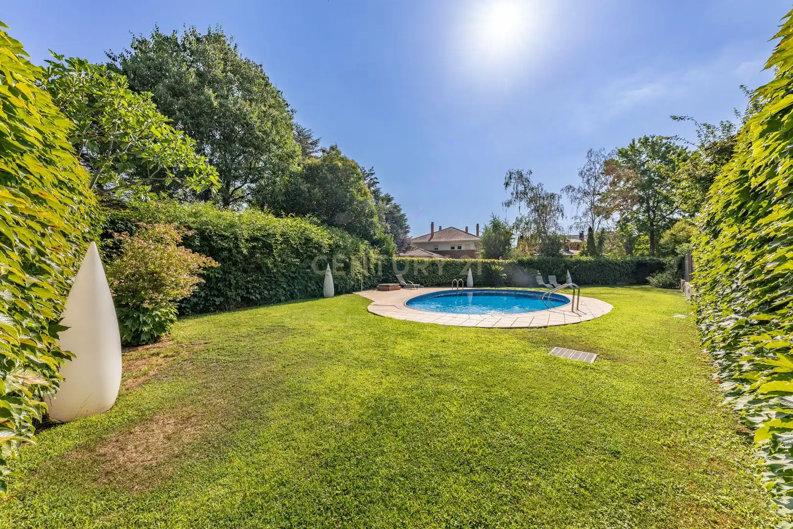 Garden of Houses for sale in Sant Cugat del Vallès