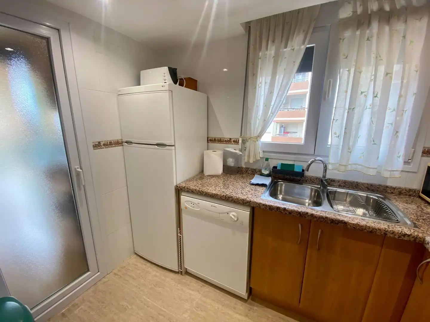 Cuina de Apartament en venda en Calpe / Calp amb Terrassa i Piscina comunitària