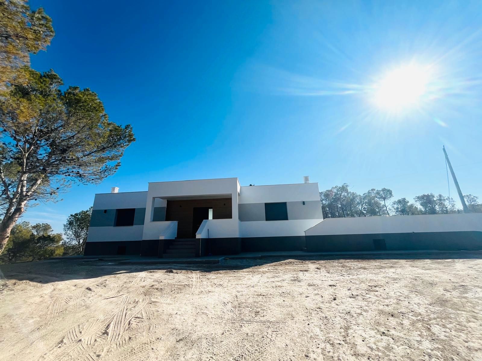 Vista exterior de Casa o chalet en venta en Lorca con Aire acondicionado, Calefacción y Jardín privado