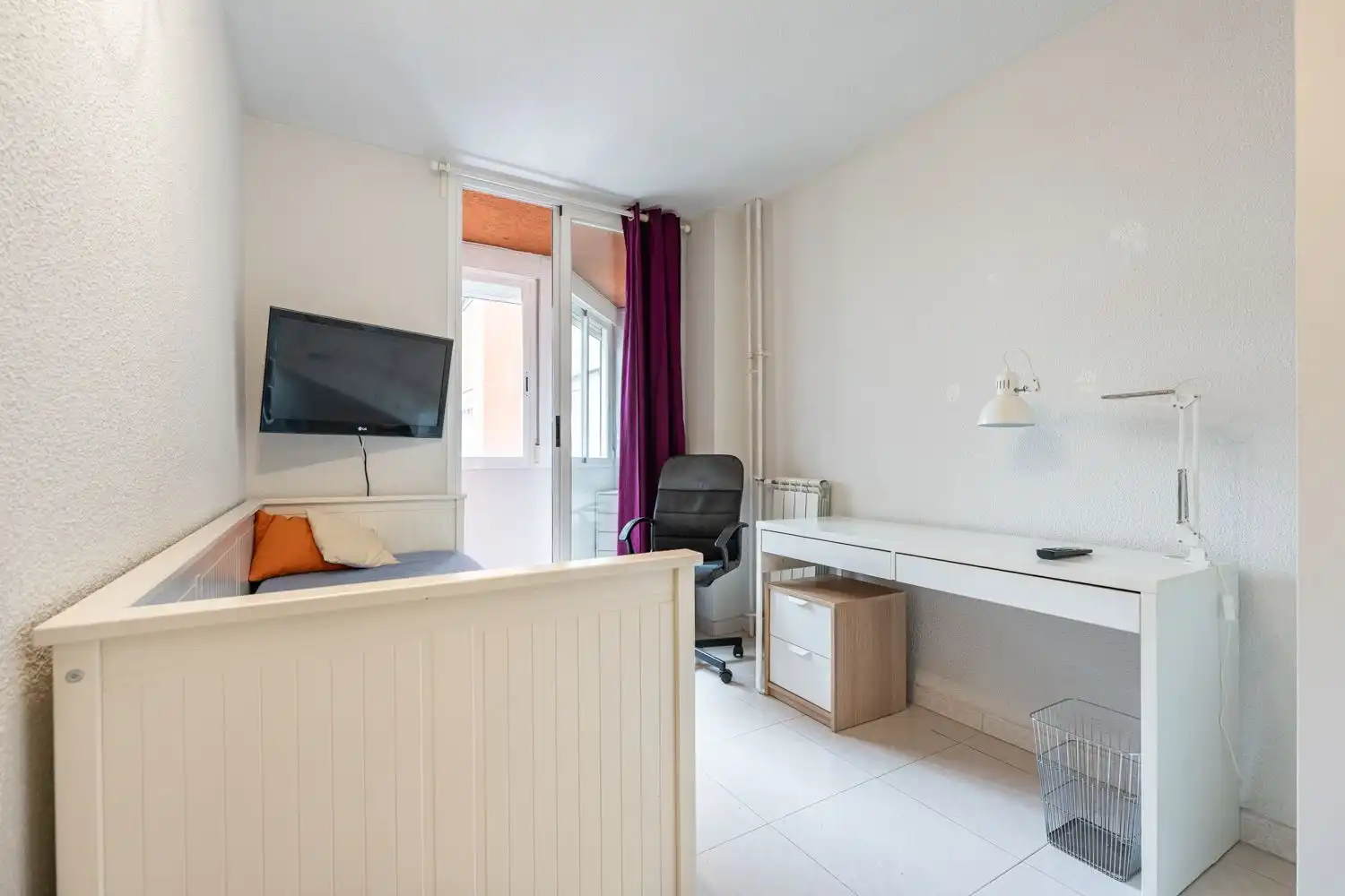 Bedroom of Flat for sale in Móstoles  with Heating and Terrace