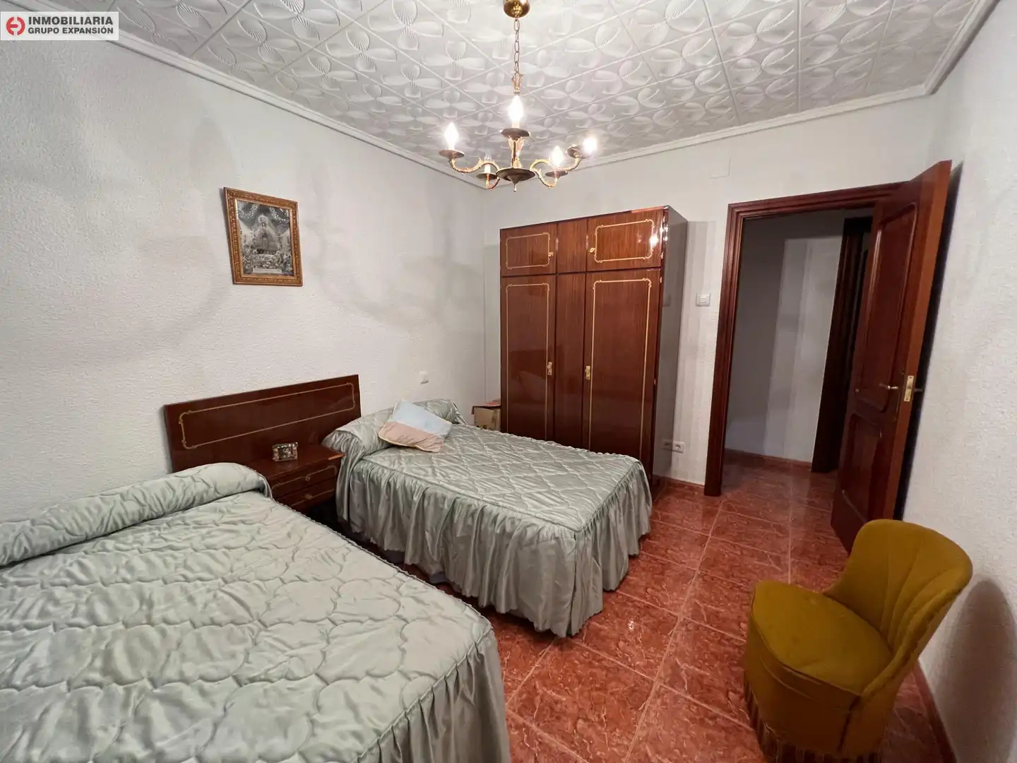 Bedroom of Houses for sale in Aspe  with Air Conditioner, Heating and Terrace