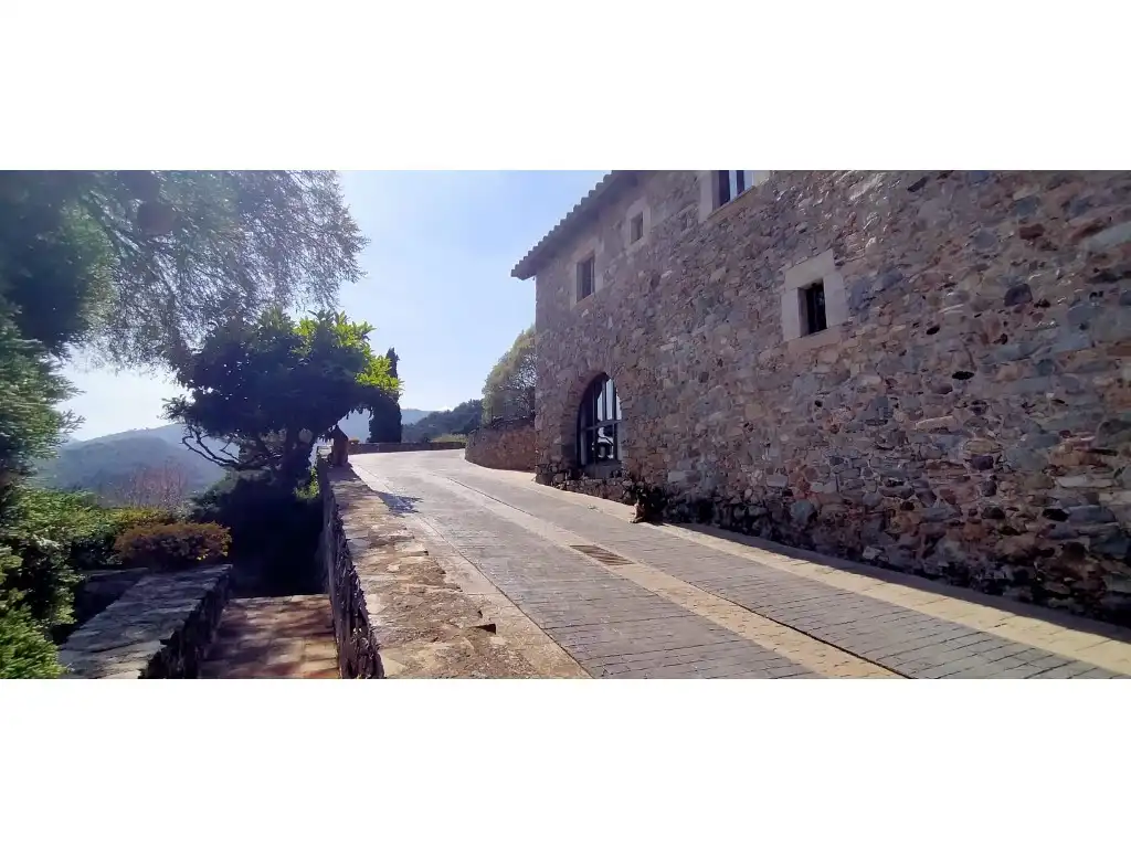 Vista exterior de Finca rústica en venta en Amer con Aire acondicionado